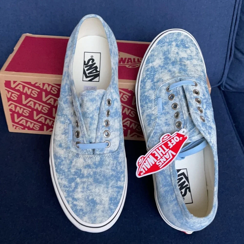 Vans WMNS Authentic Denim dstry Winter Sky/Marshmallow Sneakers - Picture 13 of 16